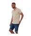 Polo Kirkby Homme Beige Gris Threadbare-2
