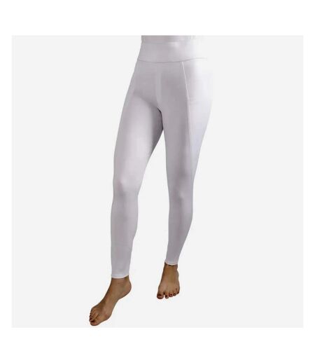 Collant d´équitation melton femme blanc HyPERFORMANCE