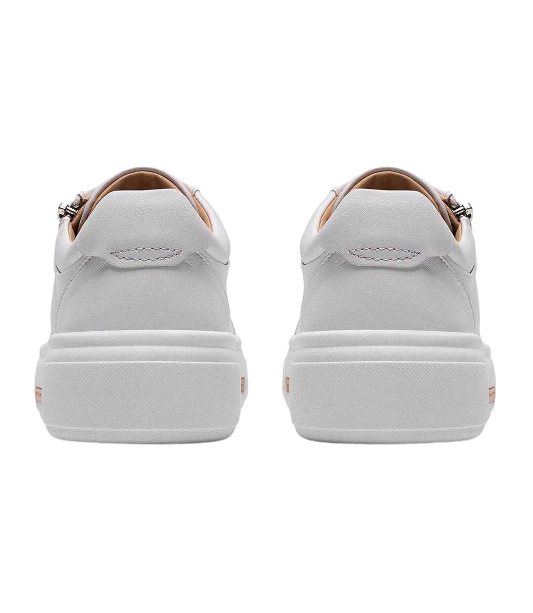 Baskets Hollyrose Femme Blanc Clarks-2
