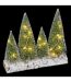 Accessoire Village de Noël Sapins LED 20cm Vert-1
