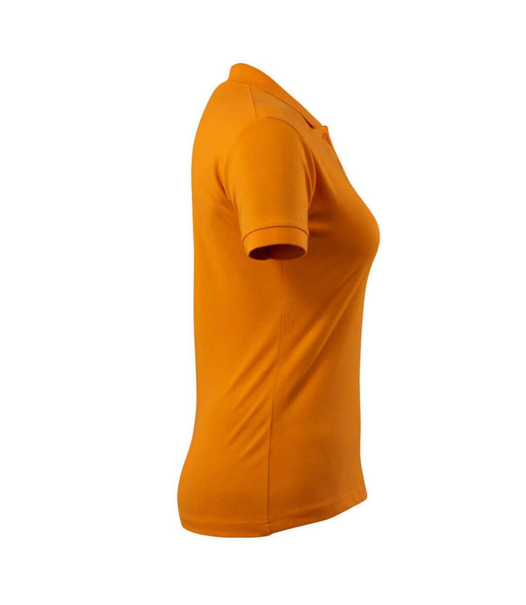 Womens/ladies Grasse Crossover Polo Shirt Bright Orange Mascot-4