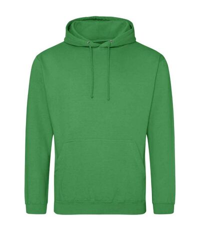 Sweat à capuche college adulte vert citron Awdis