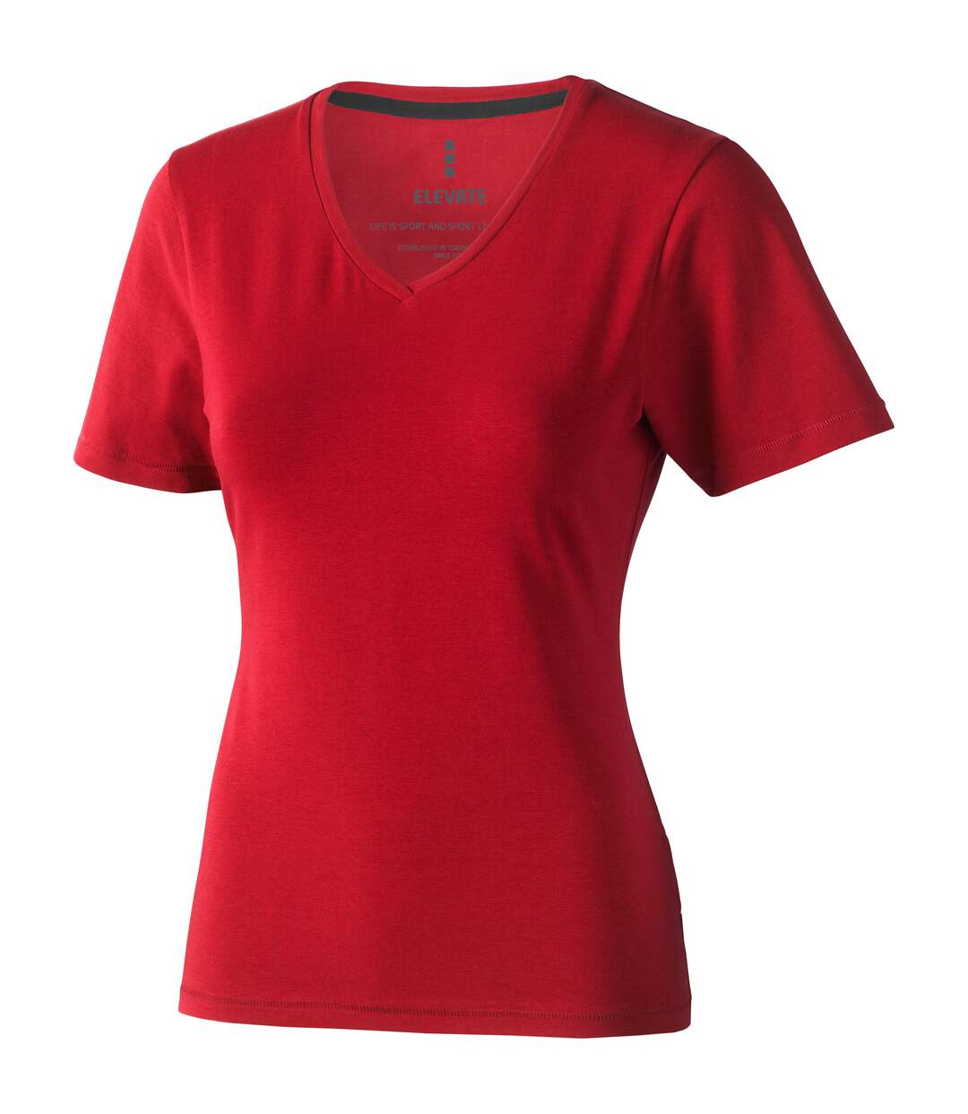 T-shirt de sports kawartha femme rouge Elevate