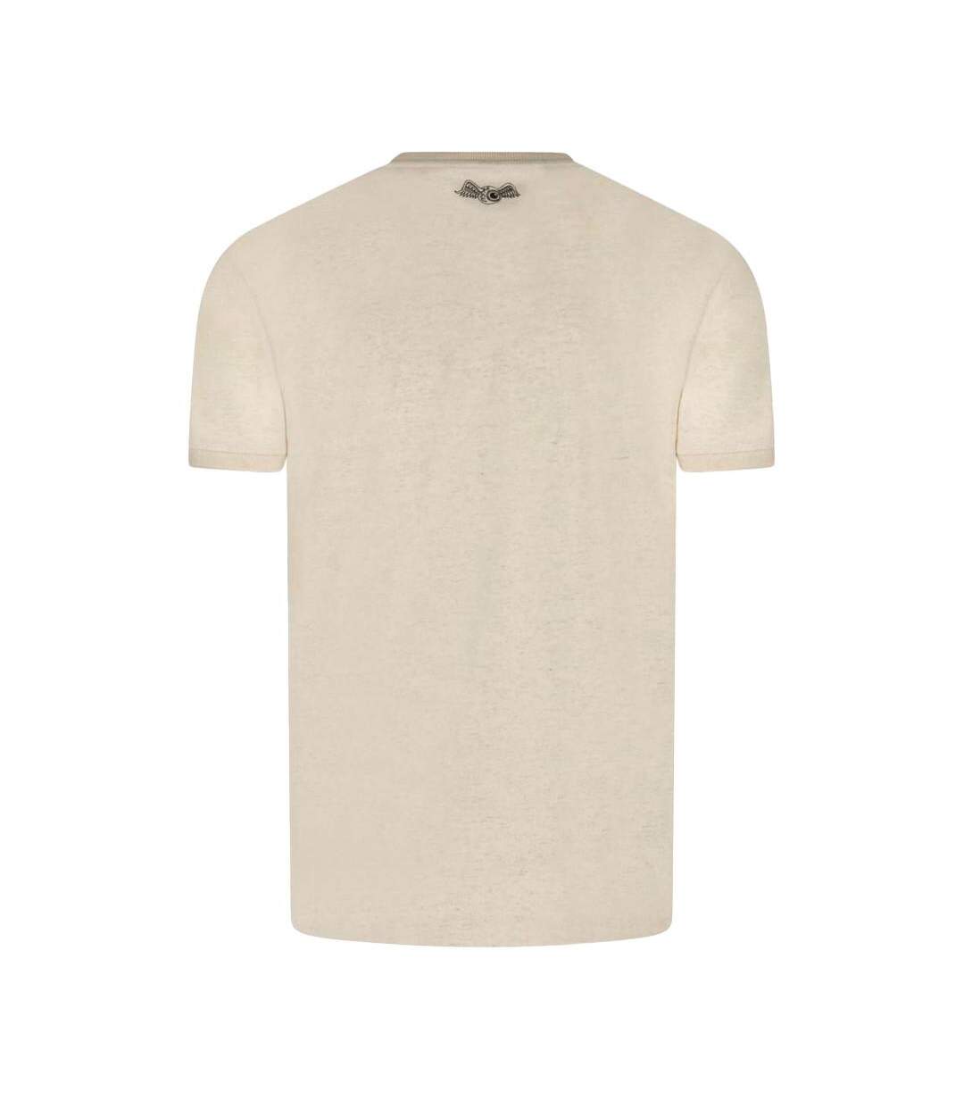 T-shirt Beige Homme Von Dutch BARST - M-2