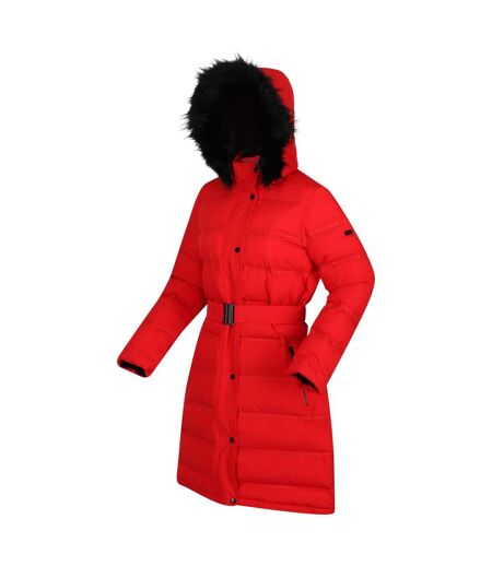 Parka daleyza femme rouge Regatta