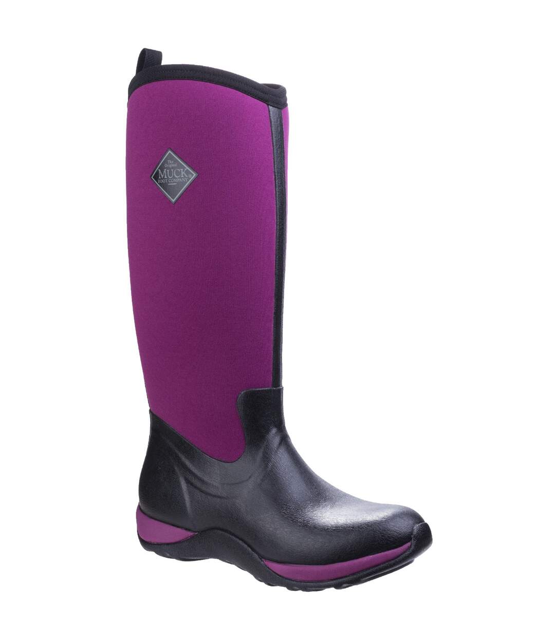 Bottes artic adulte noir/ rose foncé Muck-1