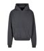 Sweat À Capuche Adulte Gris Foncé Build Your Brand-1