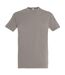 T-shirt adulte unisexe imperial heavy gris clair SOLS-1