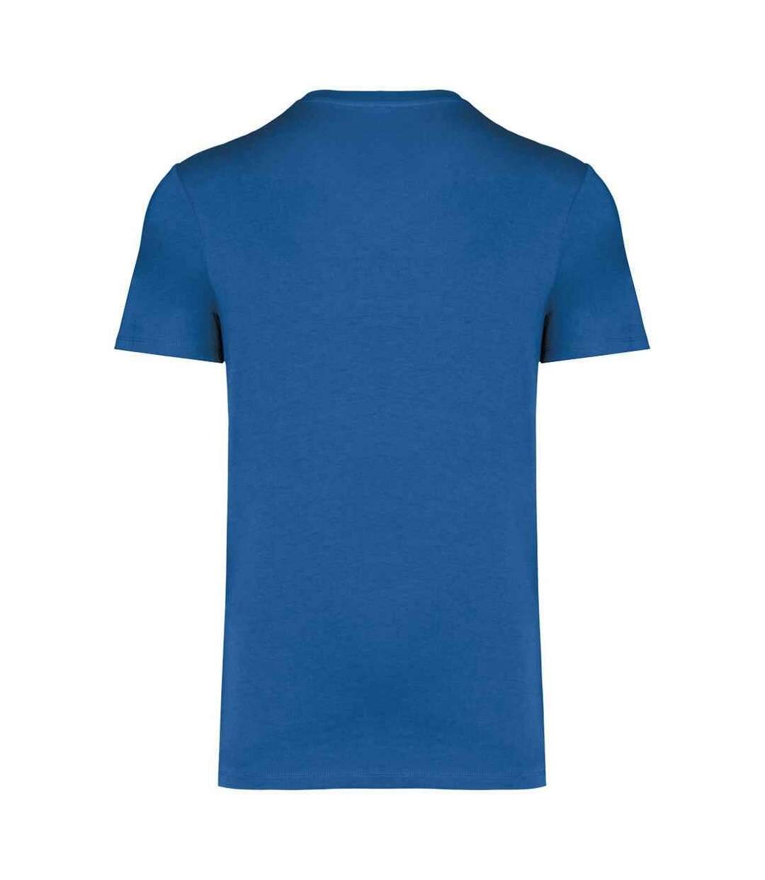 Unisex adult heavyweight slim t-shirt sea blue Native Spirit-2