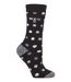 Ladies Non Slip Thermal Low Cut Slipper Bed Socks with Grips