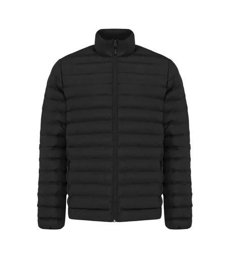 Mens Maiko Recycled Polyester Padded Jacket Black Iqoniq