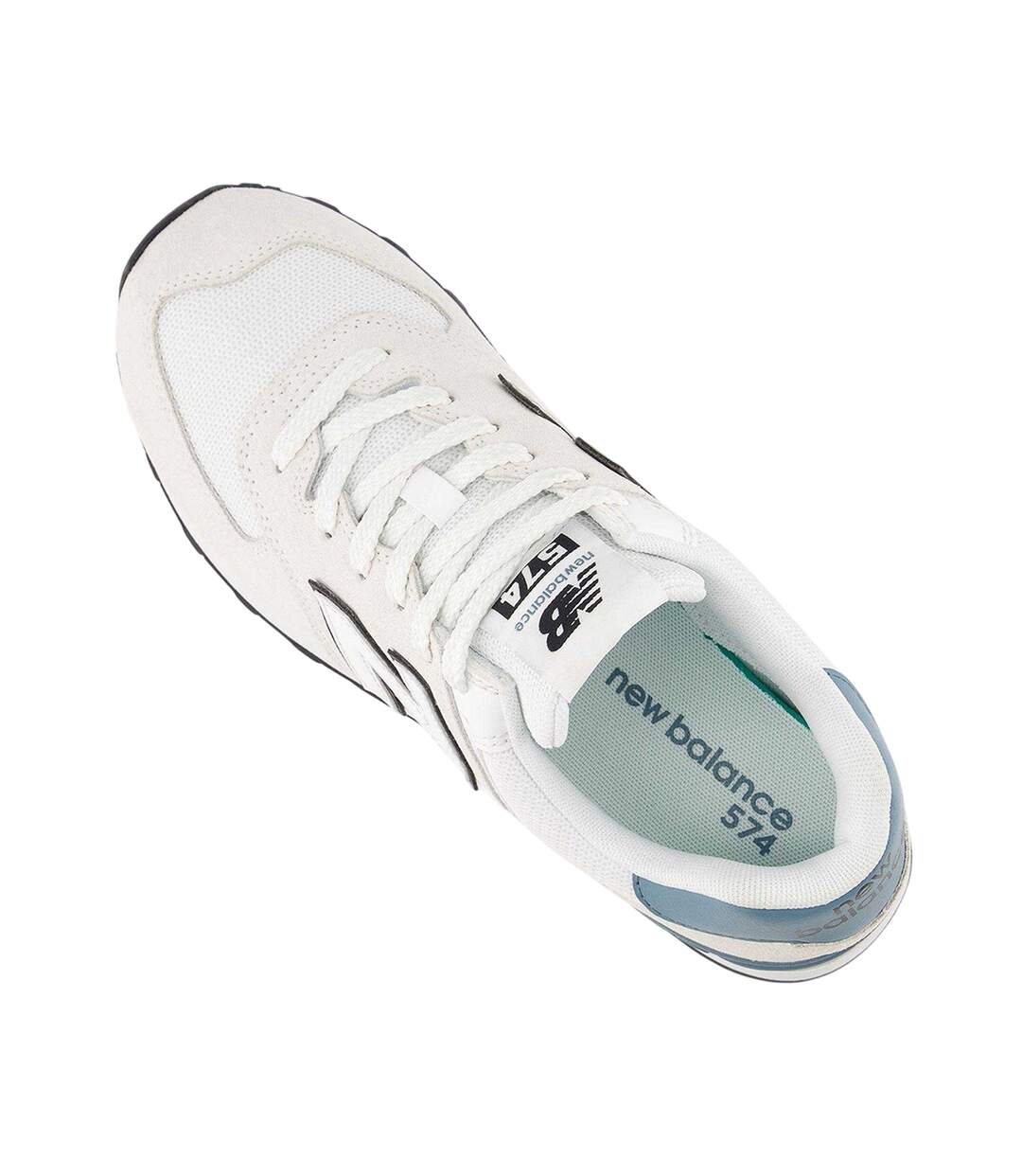 Baskets Motif/style Classique Homme Gris Blanc New Balance-3
