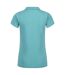 Polo Uni Manches Courtes Sinto Femme Turquoise Regatta-2