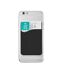 Silicone card holder one size black MidOcean-2