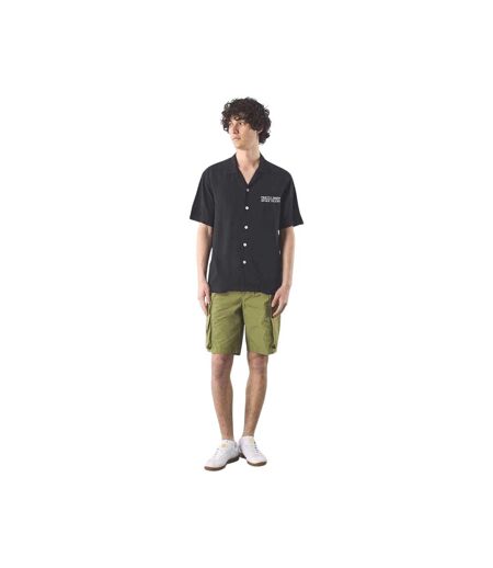 Chemise Manches Courtes Spike Island Homme Noir Pretty Green