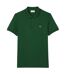 Mens Pima Cotton Regular Polo Shirt Green Lacoste-2
