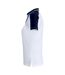 Clique Womens/Ladies Pittsford Polo Shirt (White/Navy) - UTUB532
