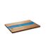 Grooves acacia wood chopping board one size natural MidOcean-1