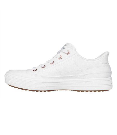 Baskets Arcade Meet Ya There Femme Blanc Skechers