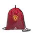 Sac À Cordon Motif/style Manchester United Fc 47 Cm X 37 Cm Rouge Adidas-1