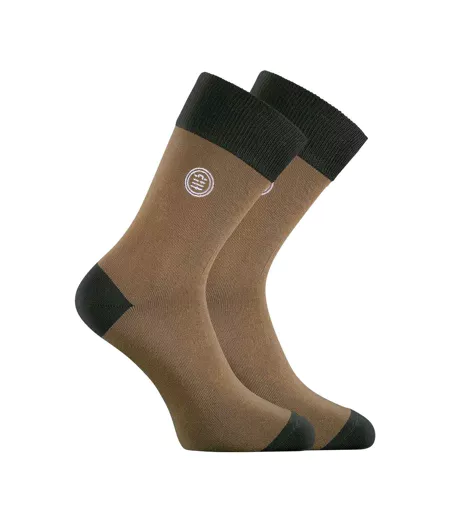 Lot de 6 paires de chaussettes de ville Town ED Serge Blanco