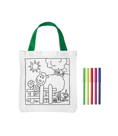Tote Bag Mateusz 21,5 Cm X 22 Cm Blanc MidOcean