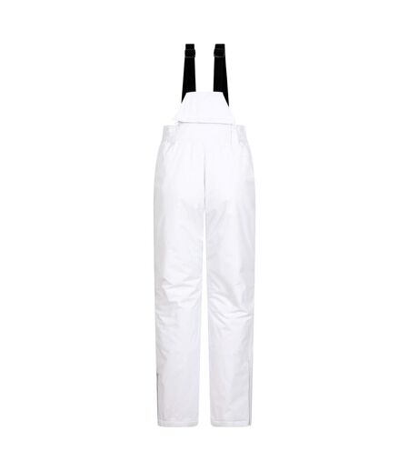 Mountain Warehouse Womens/Ladies Moon Slim Leg Ski Trousers (White) - UTMW1614