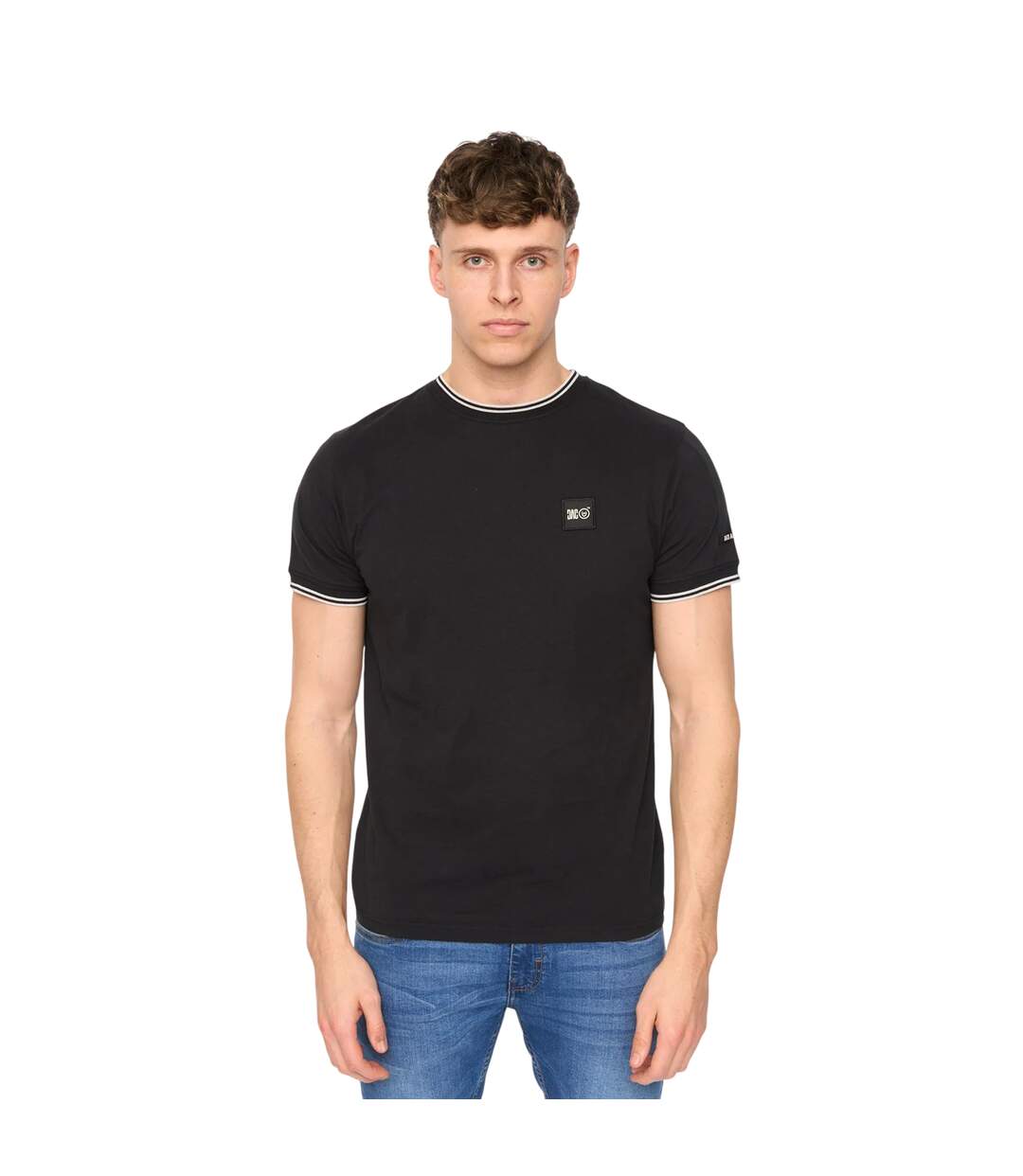 T-shirt Wrentham Homme Noir Duck And Cover-3