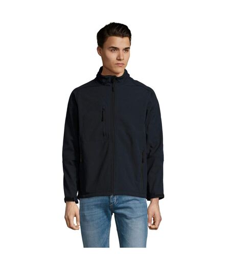 Veste Softshell Relax Homme Bleu Marine SOLS