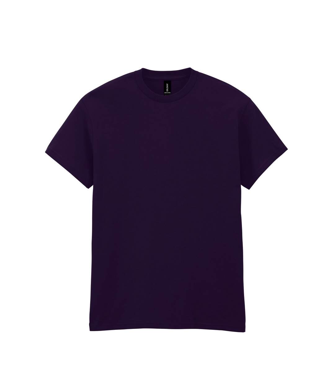 T-shirt Adulte Violet Sombre Chiné Gildan-2