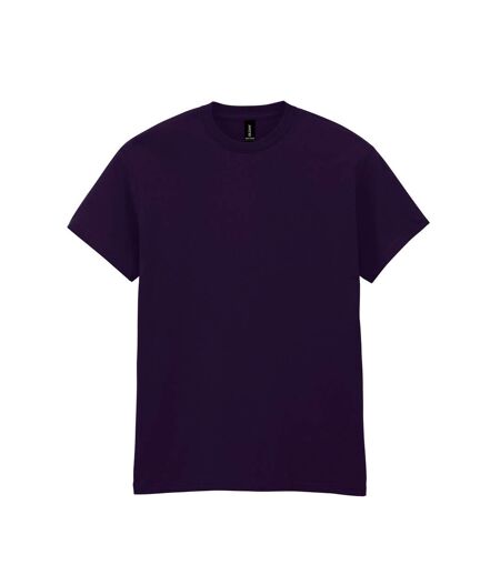 T-shirt Adulte Violet Sombre Chiné Gildan