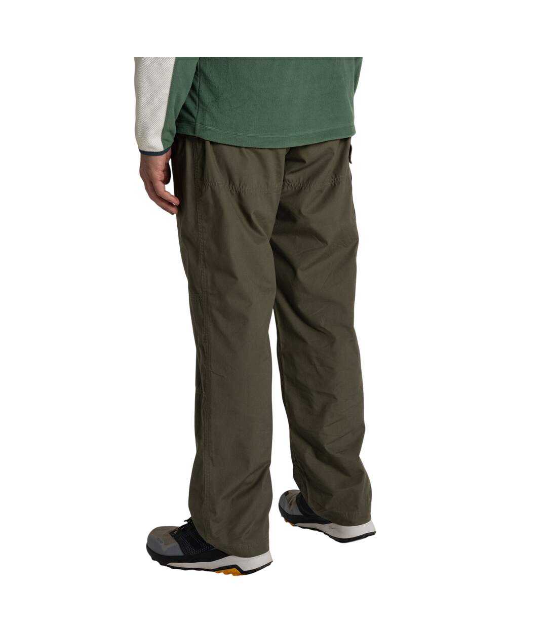 Pantalon Décontracté À Taille Haute Semi-élastiquée Kiwi Classic Homme Kaki Craghoppers-3