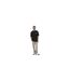 Mens Plain Straight Cargo Trousers Chinchilla Only-1