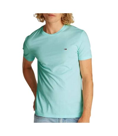 T-shirt vert homme tommy hilfiger jaspe dm0dm20363 - l
