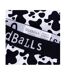 OddBalls Womens/Ladies Fat Cow Briefs (Black/White) - UTOB104