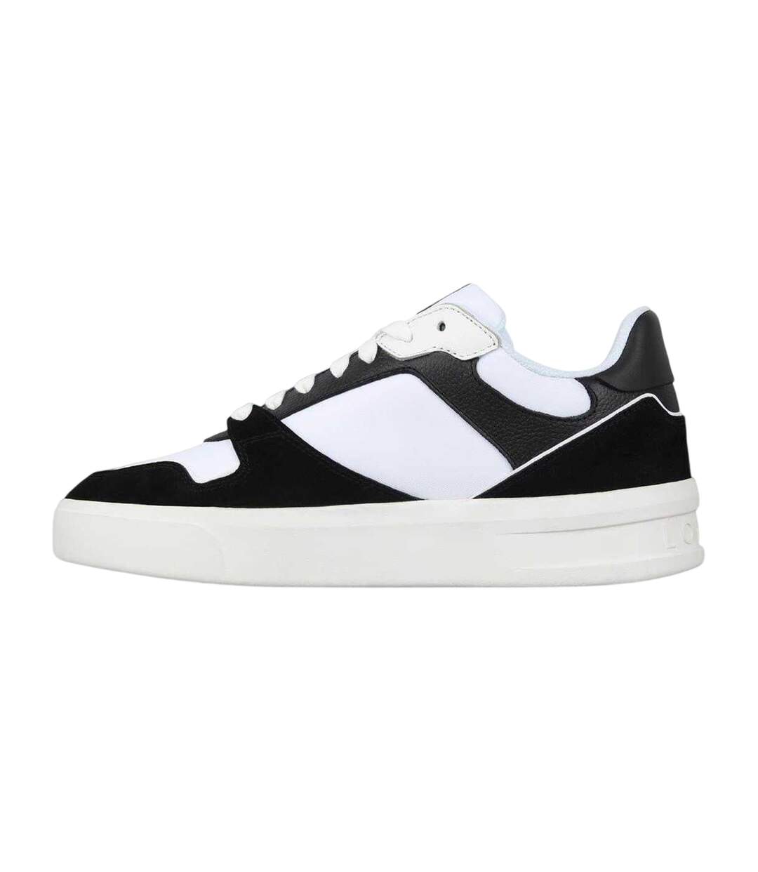 Baskets T-clip Set Homme Noir Blanc Loyalti-3