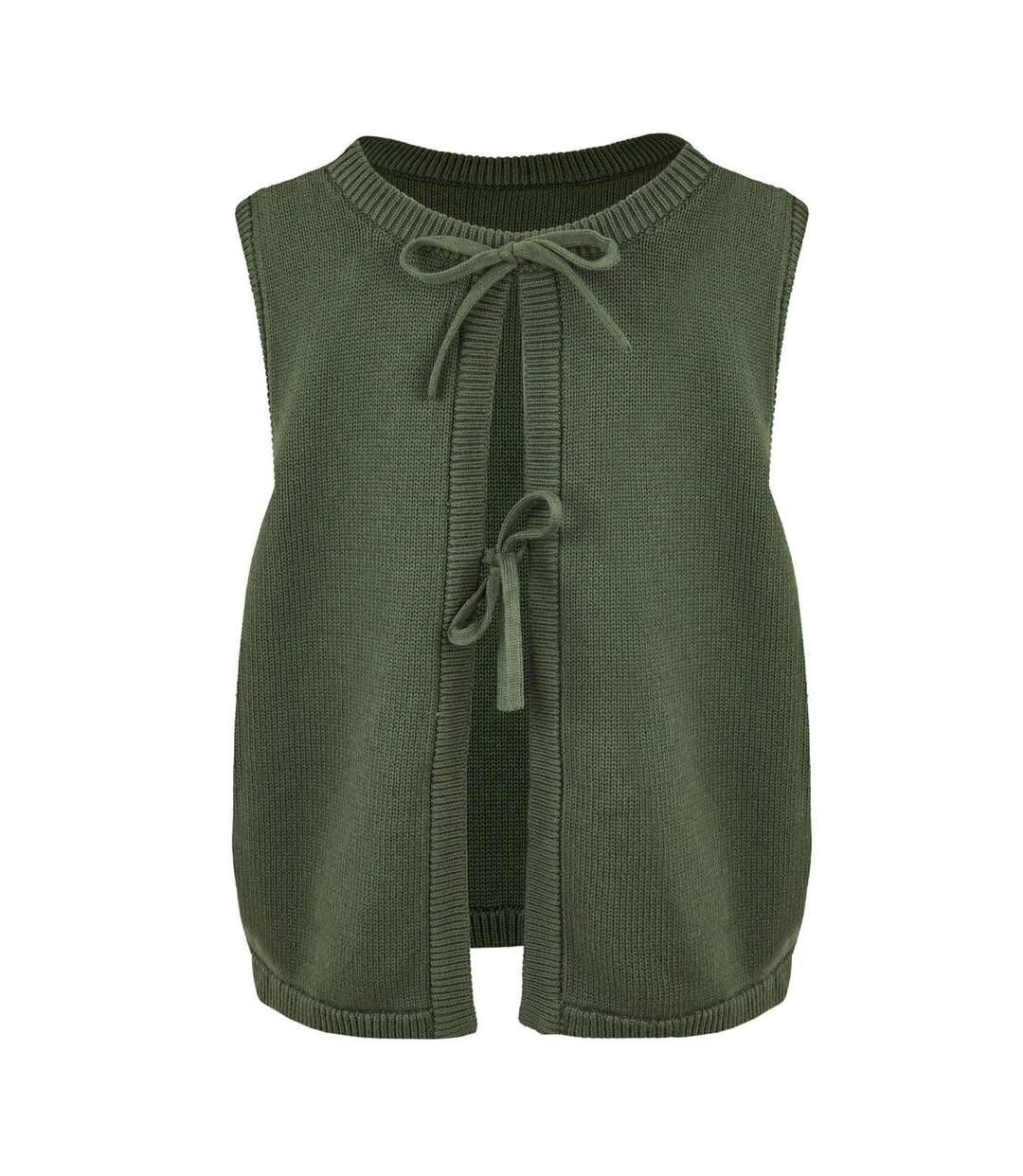 Débardeur Motif/style Logo Brodé Femme Vert Kaki Jack Wills-3