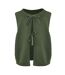 Débardeur Motif/style Logo Brodé Femme Vert Kaki Jack Wills-3