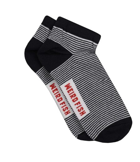 Socquettes Loretta Femme Rouge Noir Weird Fish