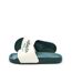 Claquettes vertes/blanches homme adidas adilette-1