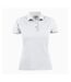 Printer Womens/Ladies Surf Polo Shirt (White)