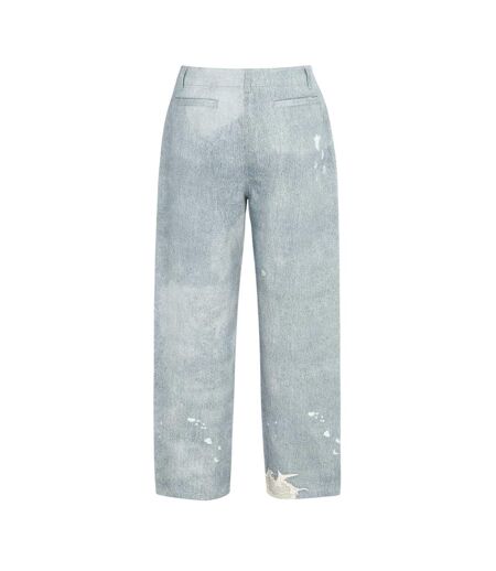 Jean Motif/style Usé Femme Bleu Firetrap