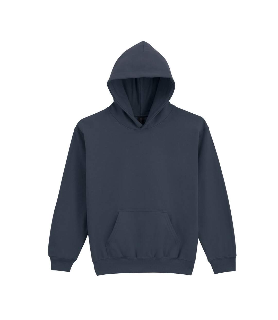 Sweat à capuche softstyle enfant gris foncé chiné Gildan-1