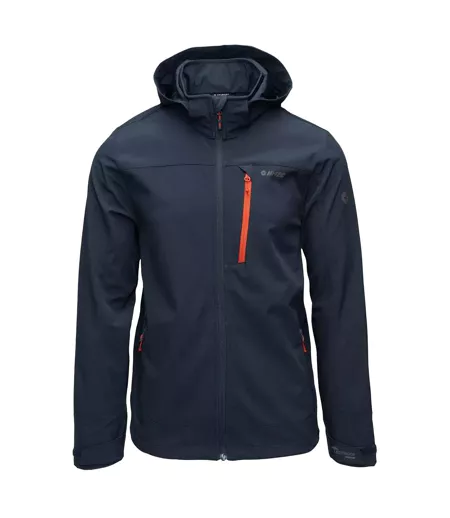 Veste Softshell Nikko Homme Bleu Foncé Thé Rooibos Hi-Tec