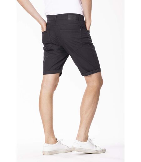 Bermuda à revers denim de couleur coton ANDRE 'Rica Lewis'