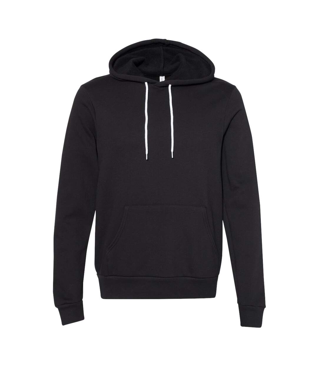 Canvas Sweatshirt À Capuche Homme Dtg Noir Bella + Canvas-1