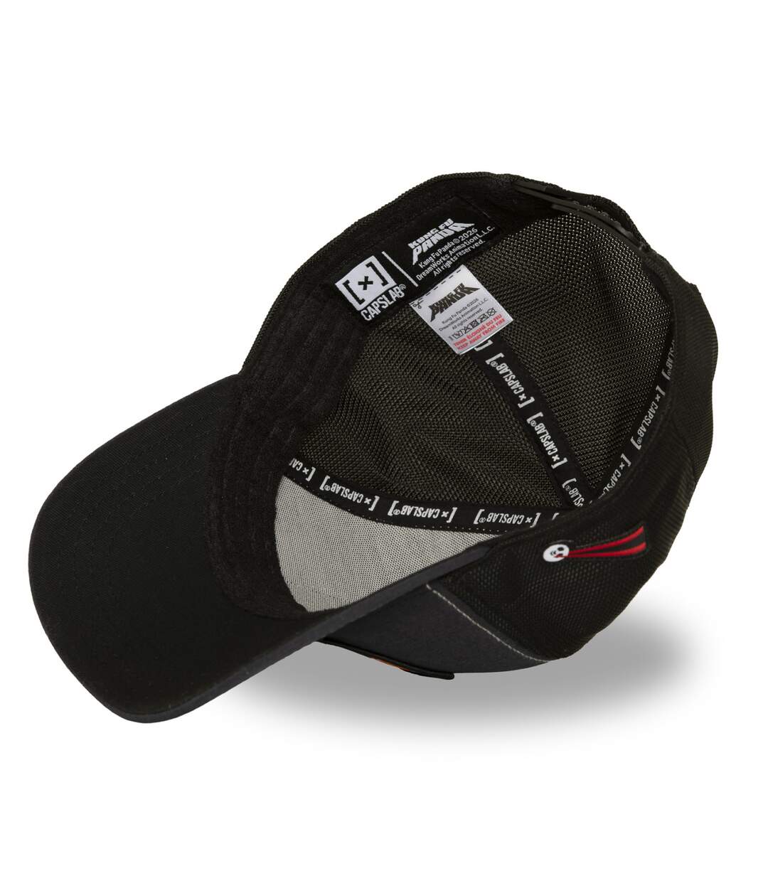 Casquette trucker premium avec filet et patch Kung fu Panda 2 Capslab-5