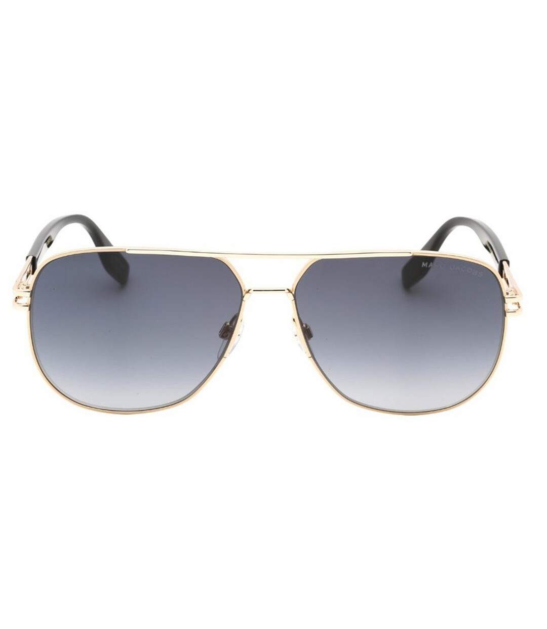 Lunettes De Soleil Motif/style Détail Doré Homme Taille Unique Noir Marc Jacob-1