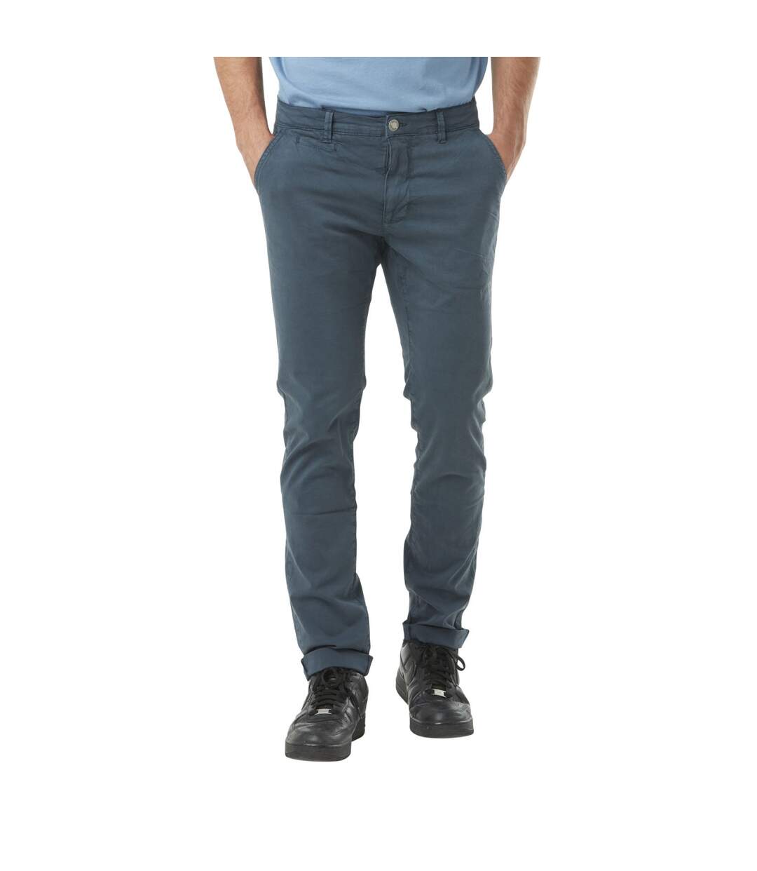 Pantalon chino homme écusson brodé dans le dos en coton Coast Vondutch-1