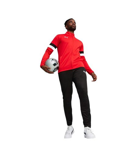 Ensemble De Survêtement Team Rise Homme Noir Rouge Puma